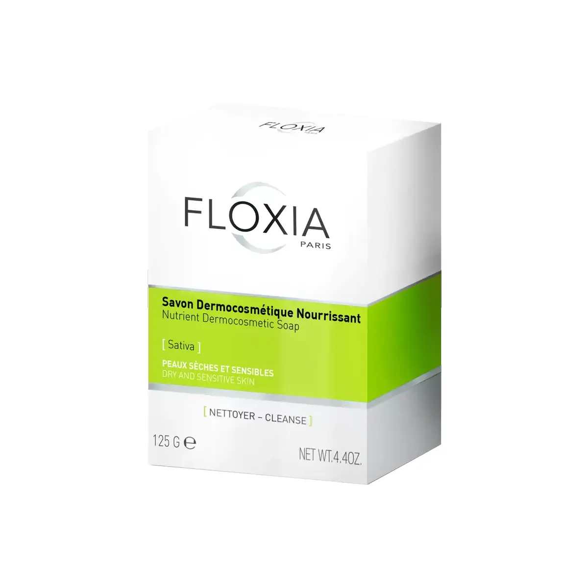 Floxia Sativa Savon Dermocosmetique Nourrissant - 125g