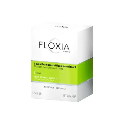 Floxia Sativa Savon Dermocosmetique Nourrissant - 125g