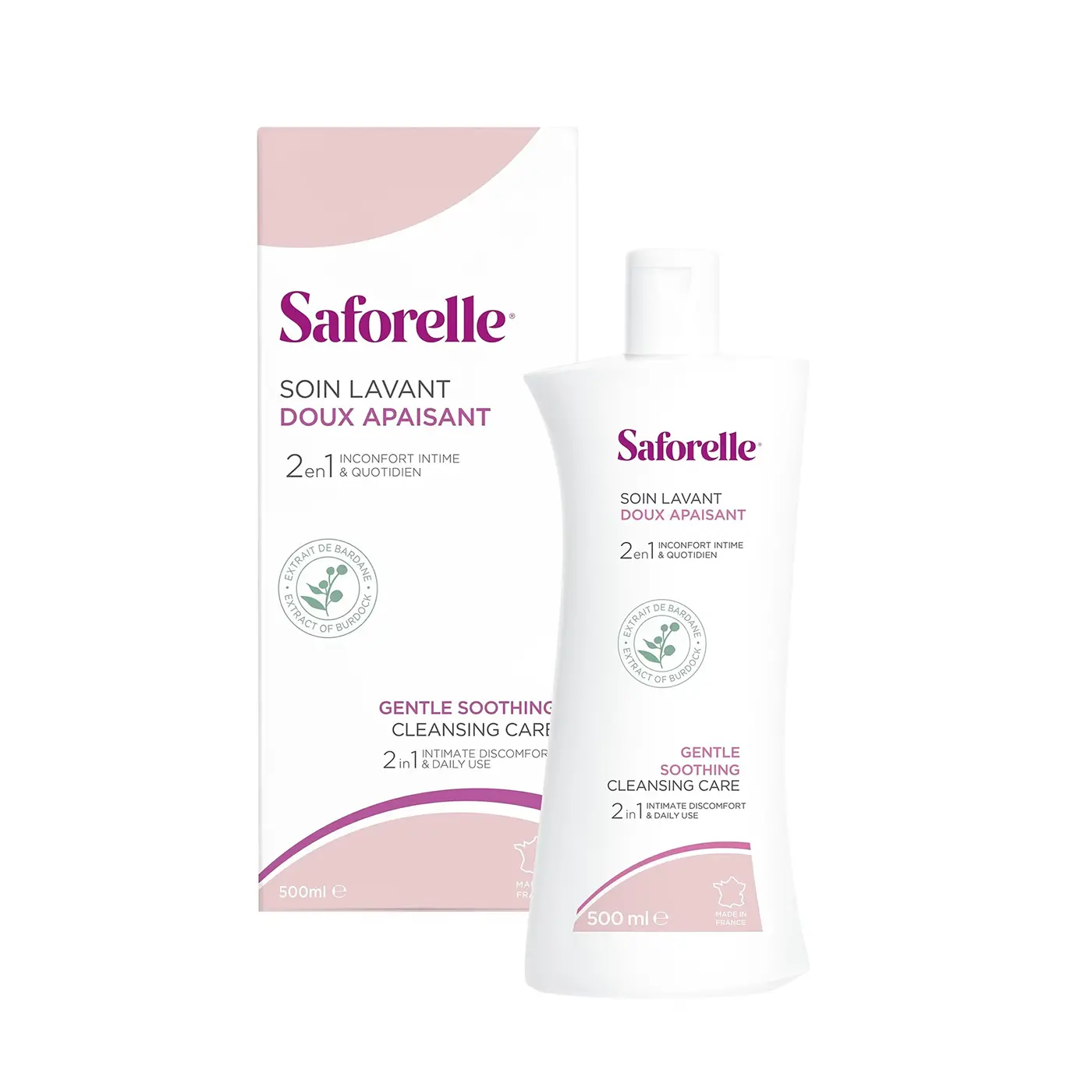 Saforelle Soin Lavant Doux Apaisant - 500ml