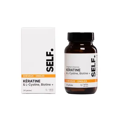 Self Nutricare Keratine & Lcystine Biotine+ - 60 Gelules