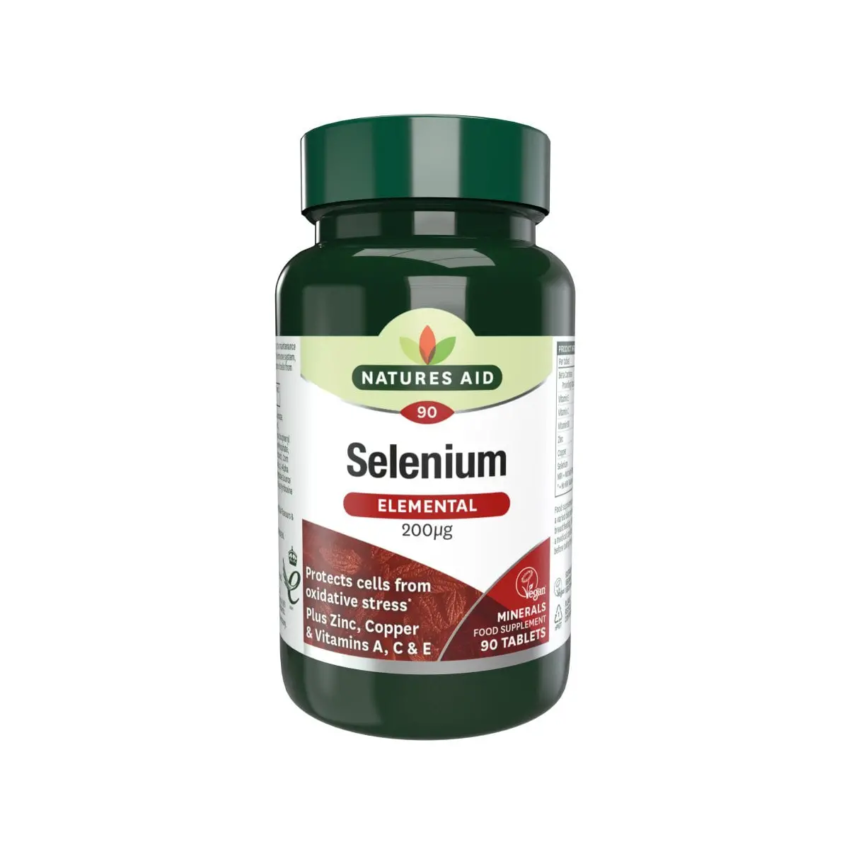 Natures Aid Selenium 200µg - 90 Comprimes