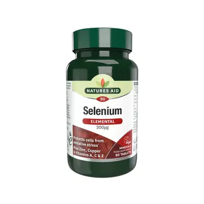 Natures Aid Selenium 200µg - 90 Comprimes