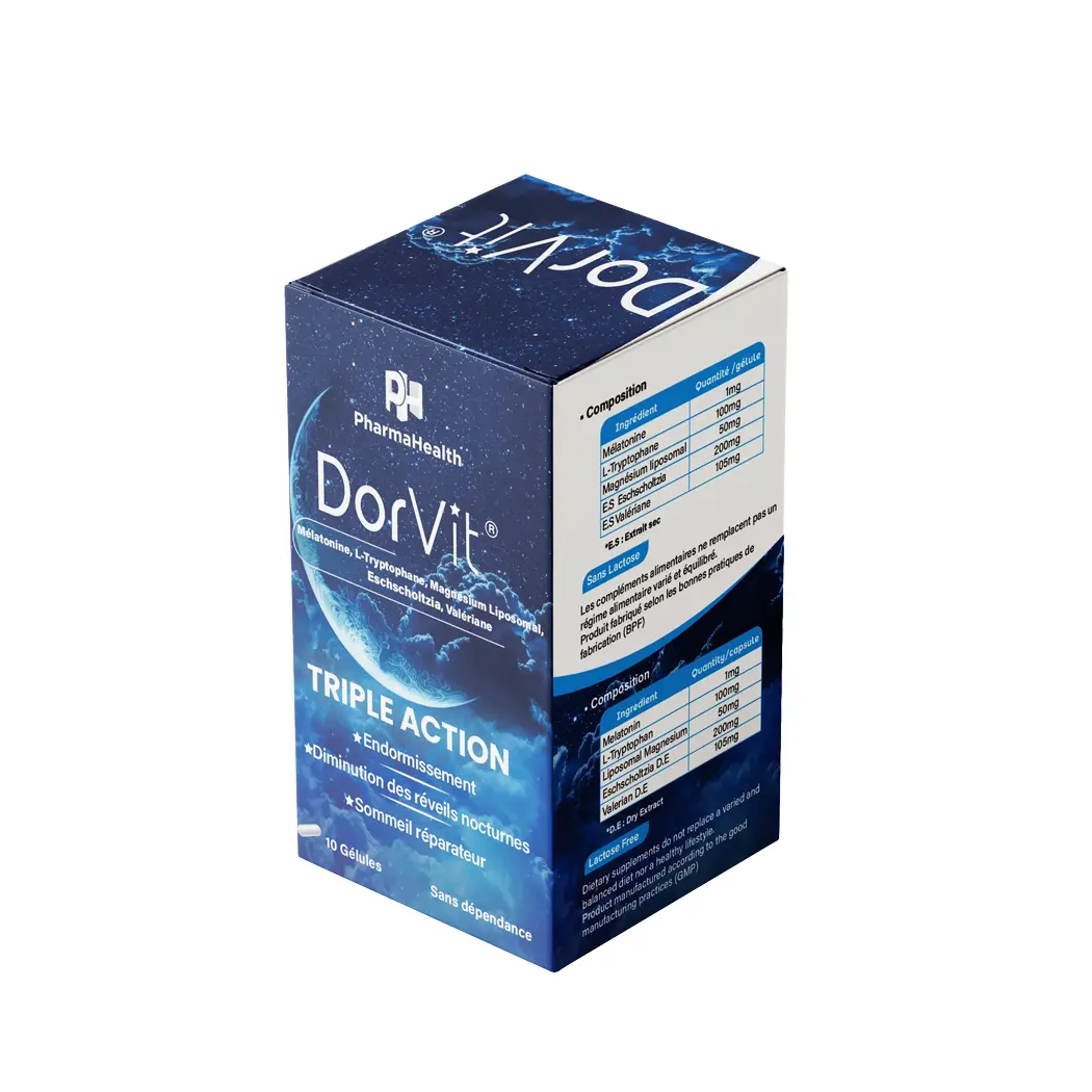 Pharmahealth Dorvit Triple Actions - 10 Gelules