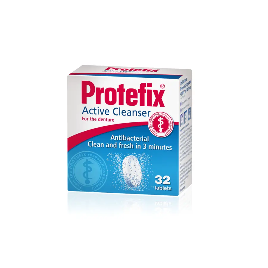 Protefix Nettoyants Actifs - 32 Comprimes