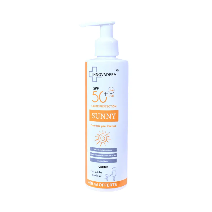 Innovaderm Sunny Creme Protectrice Cheveux Spf50 - 250ml