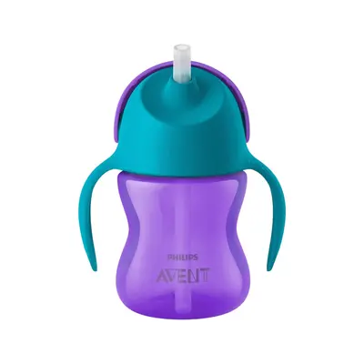 Philips Avent Scf796/02 Tasse Avec Paille Couleur Violet - 200ml