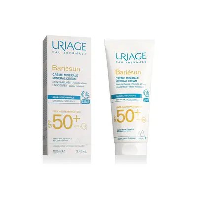Uriage Bariesun Creme Minerale Tres Haute Protection Ecran Spf50+ - 100ml