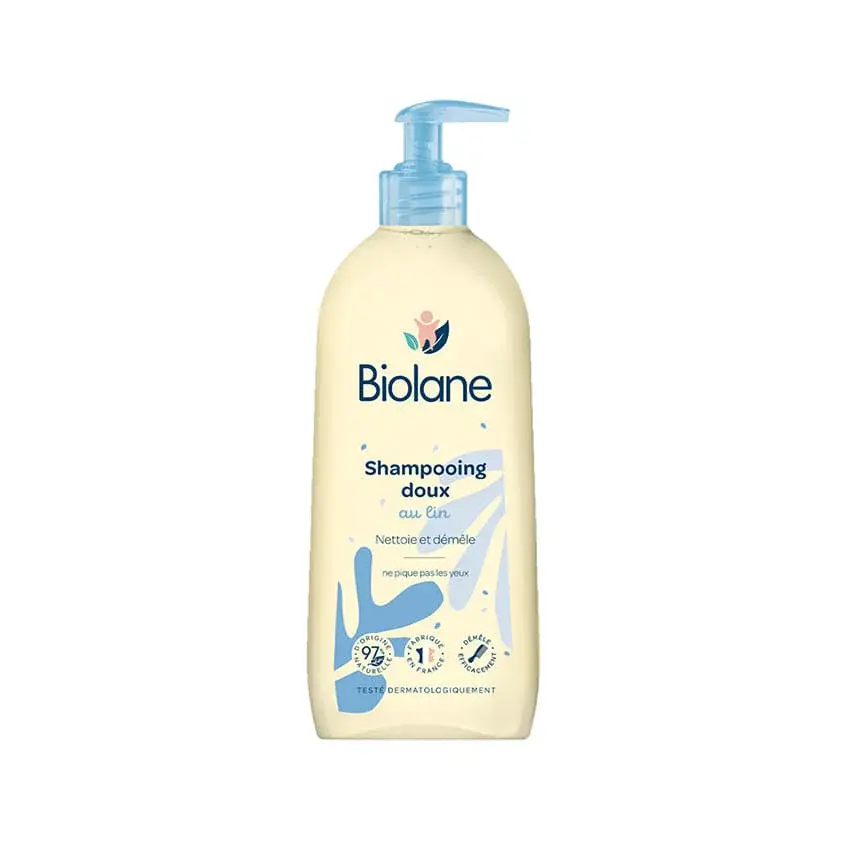 Biolane Shampooing Doux Au Lin - 350ml