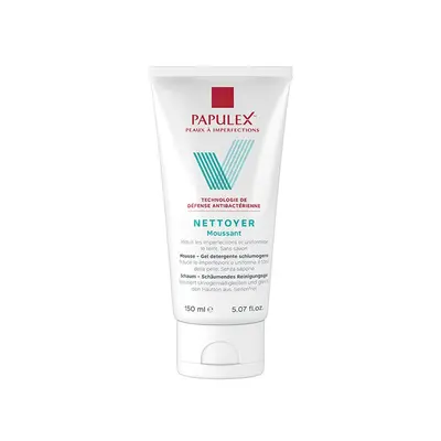 Papulex Gel Nettoyant Moussant 150 Ml