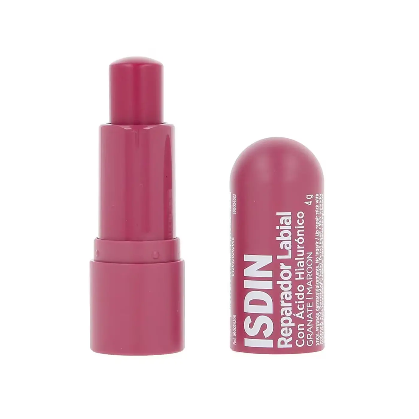 Isdin Stick à Levres - Baume Reparateur Couleur Grenade - 4 Gr