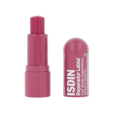 Isdin Stick à Levres - Baume Reparateur Couleur Grenade - 4 Gr