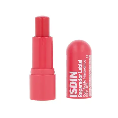 Isdin Stick à Levres - Baume Reparateur Couleur Rouge - 4 Gr