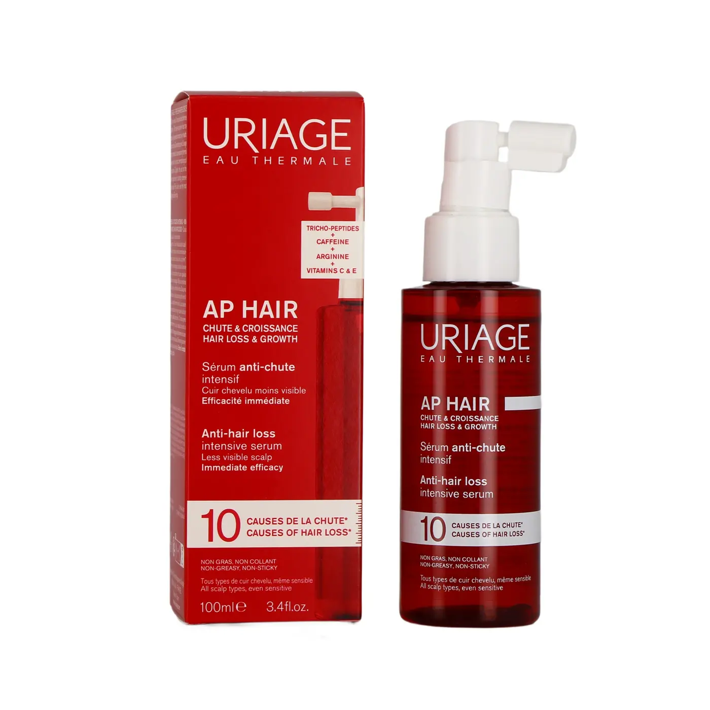 Uriage Ap Hair Chute Et Croissance - Serum Anti Chute Intensif - 100ml