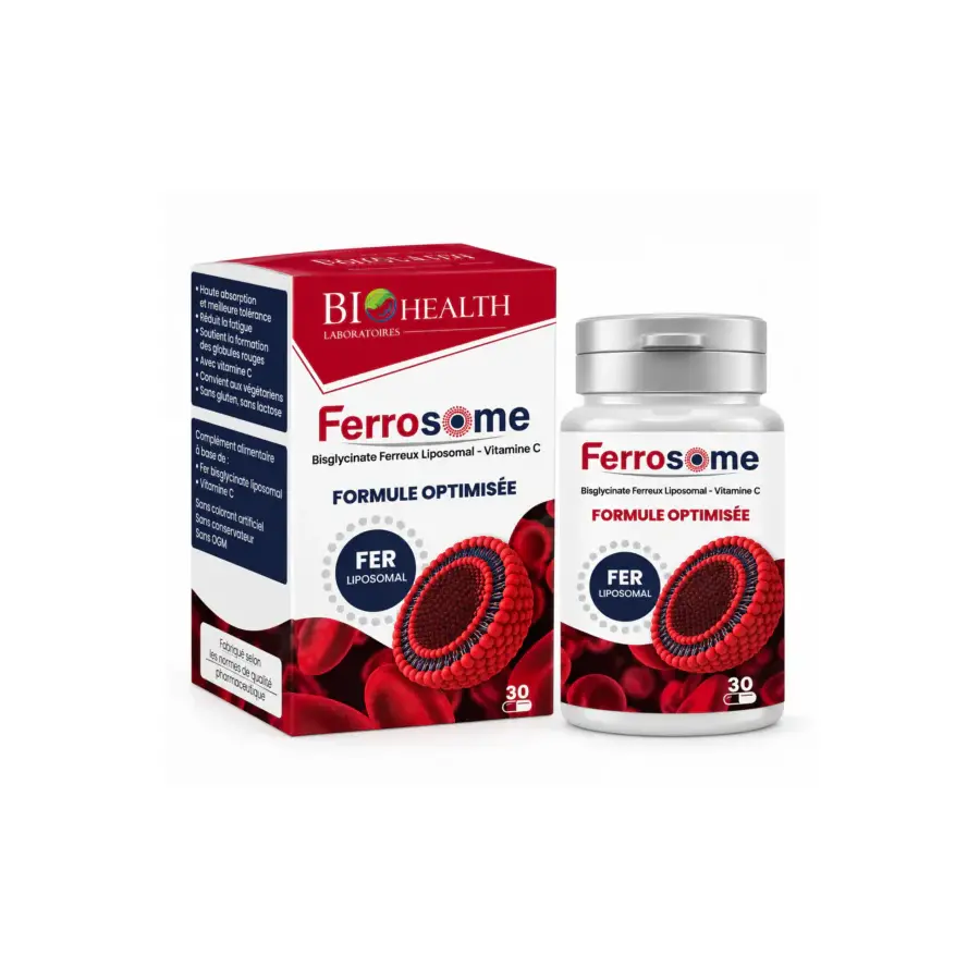 Biohealth Ferrosome - Fer Liposomal - 30 Gelules