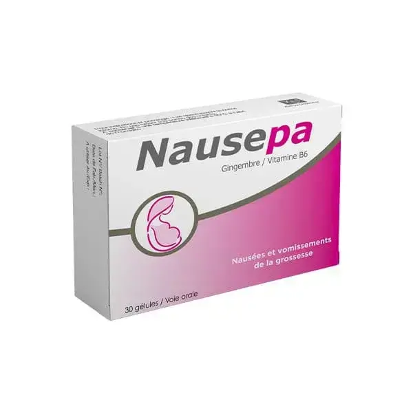 Xen Nausepa - Nausees & Vomissements De Grossesse - 30 Gelules
