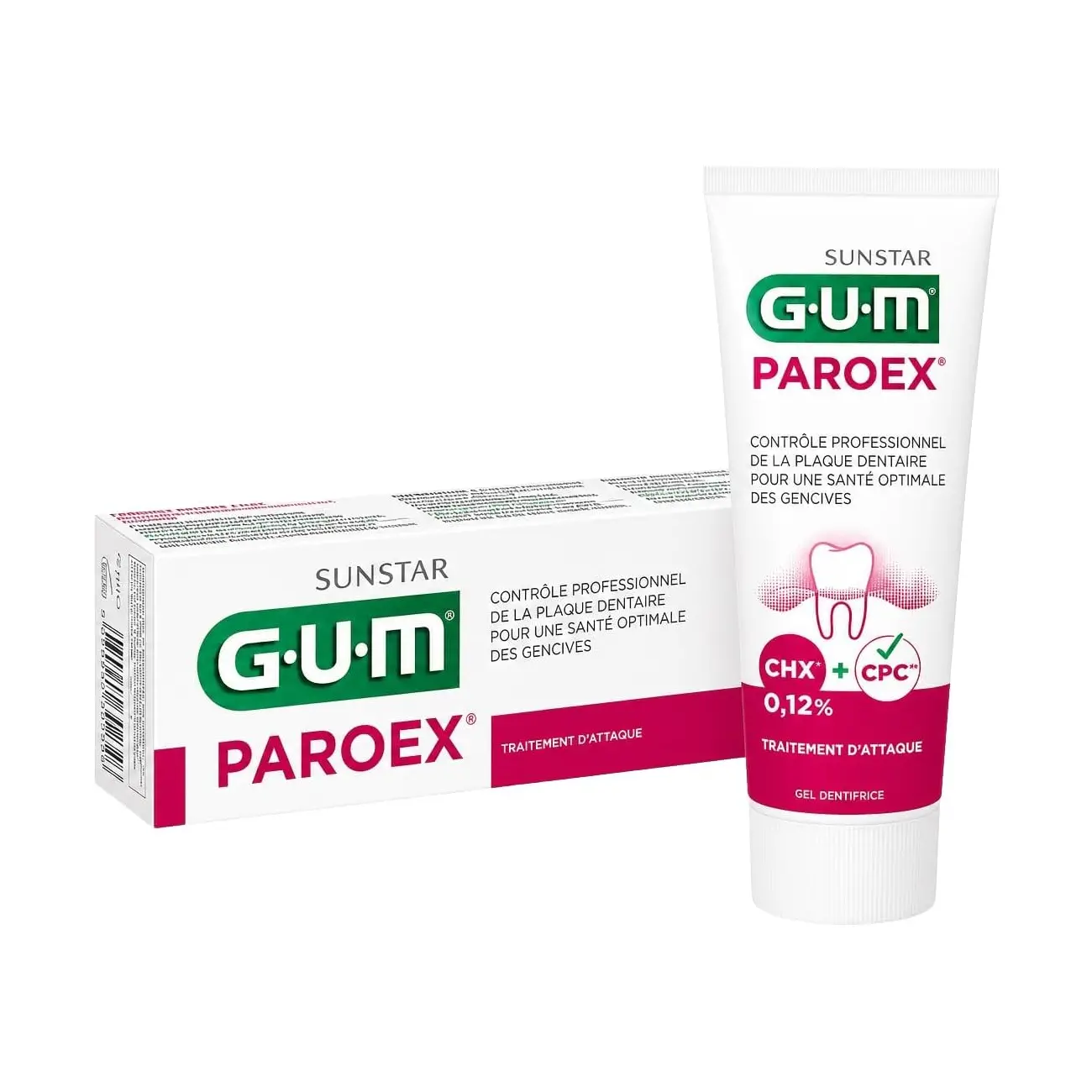 Gum Paroex Gel Dentifrice 75ml