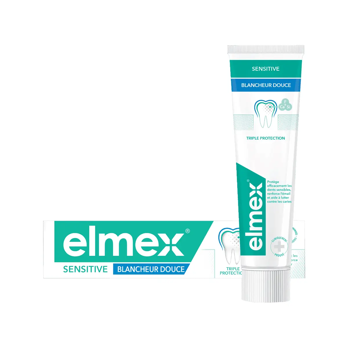 Elmex Sensitive Blancheur Douce Dentifrice 75ml