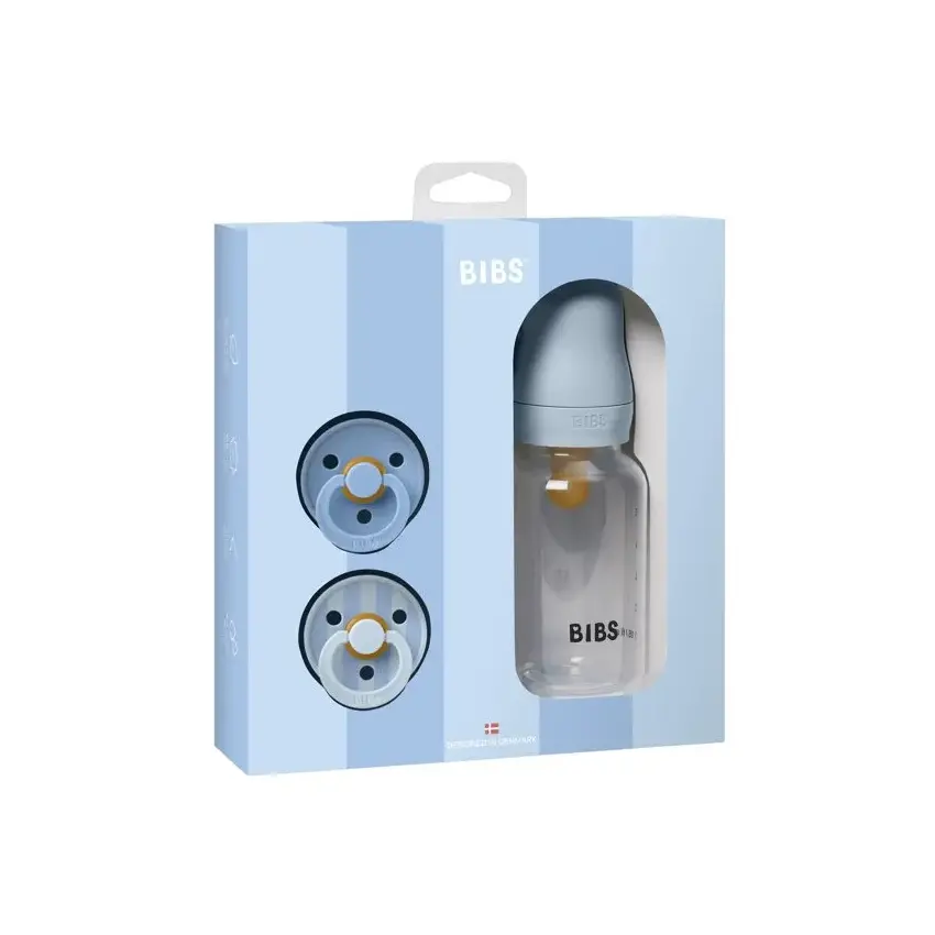 Bibs Coffret Naissance Baby Sprinkle Garcon - Couleur Baby Bleu