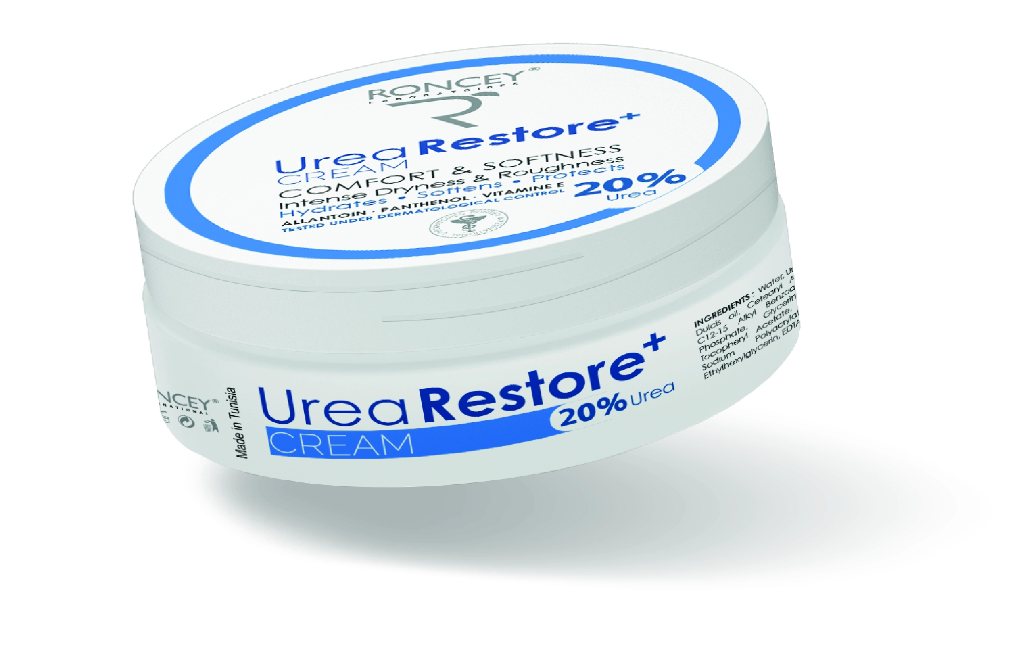 Roncey Urea Restore+ 20% Uree - Soin Intensif Talons Crevasses Et Hyperkeratose - 60ml