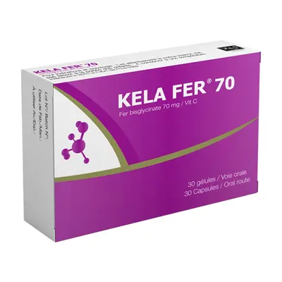 Xen Kela Fer 70 - 30 Gelules