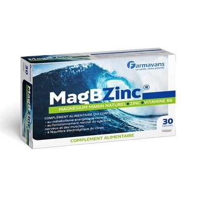 Farmavans Mag B Zinc - 30 Gelules