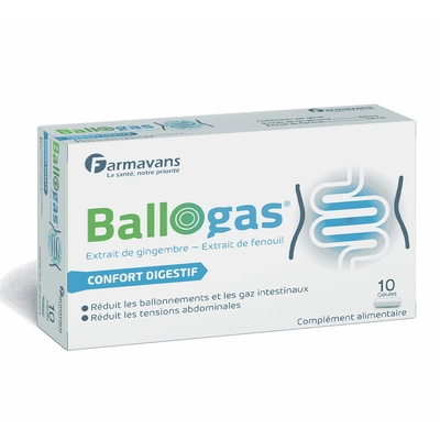 Farmavans Ballogas - 10 Gelules