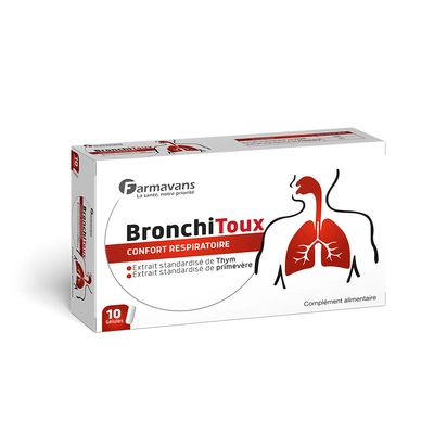 Farmavans Bronchitoux – 10 Gelules