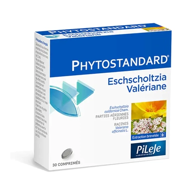 Pileje Phytostandard Eschscholtzia Valeriane - 30 Comprimes