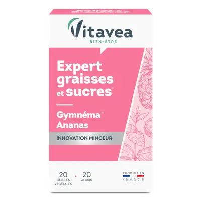 Vitavea Expert Graisses Et Sucres - 20 Gelules