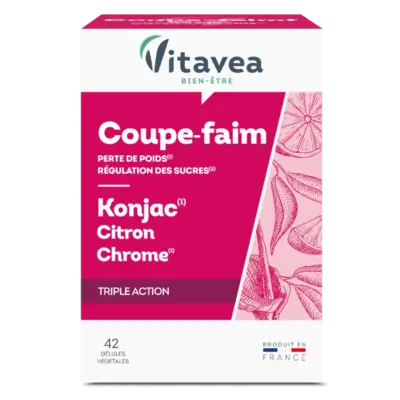 Vitavea Coupe-faim Triple Actions - 42 Gelules