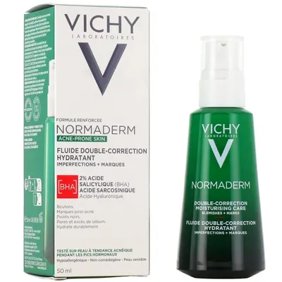Vichy Normaderm Fluide Double Correction Hydratant - 50ml
