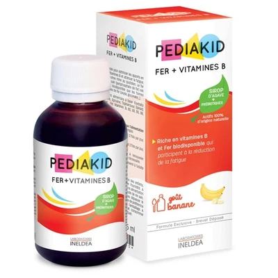 Pediakid Fer + Vitamines B - Sirop 125ml