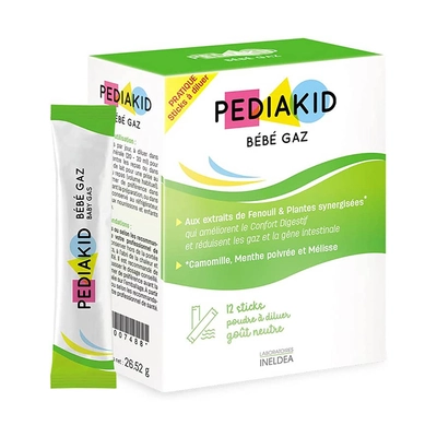 Pediakid Bebe Gaz - 12 Sticks