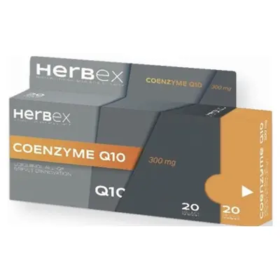 Herbex Coenzyme Q10 300mg – 20 Gelules