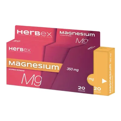 Herbex Magnesium 350mg - 20 Gelules