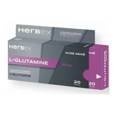 Herbex L-glutamine 300mg - 20 Gelules