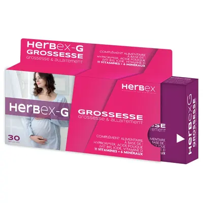 Herbex G Grossesse - 30 Gelules