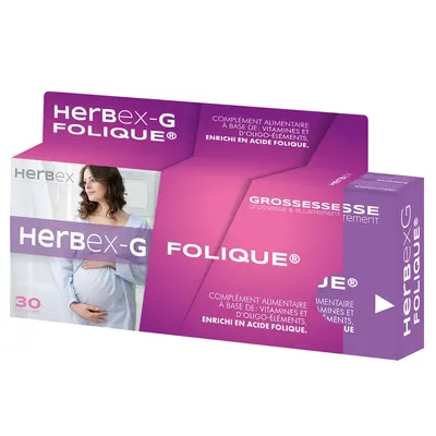 Herbex G Folique - 30 Gelules