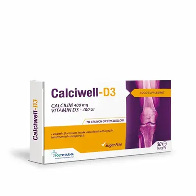 Polypharma Calciwell D3 - 30 Comprimes