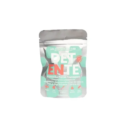Les Essentielles Lab Detente  Mini - Gummies Fraise Framboise - 14 Gummies