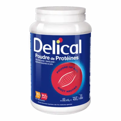 Delical Poudre De Proteines - Gout Neutre - 400gr