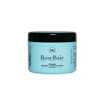 Rosebaie Masque Ricin Et Keratine -  Pousse & Hydratation - 500ml
