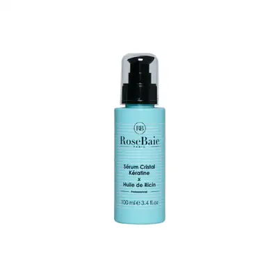 Rosebaie Serum Cristal Keratine Et Huile De Ricin – Pousse & Hydratation - 100ml