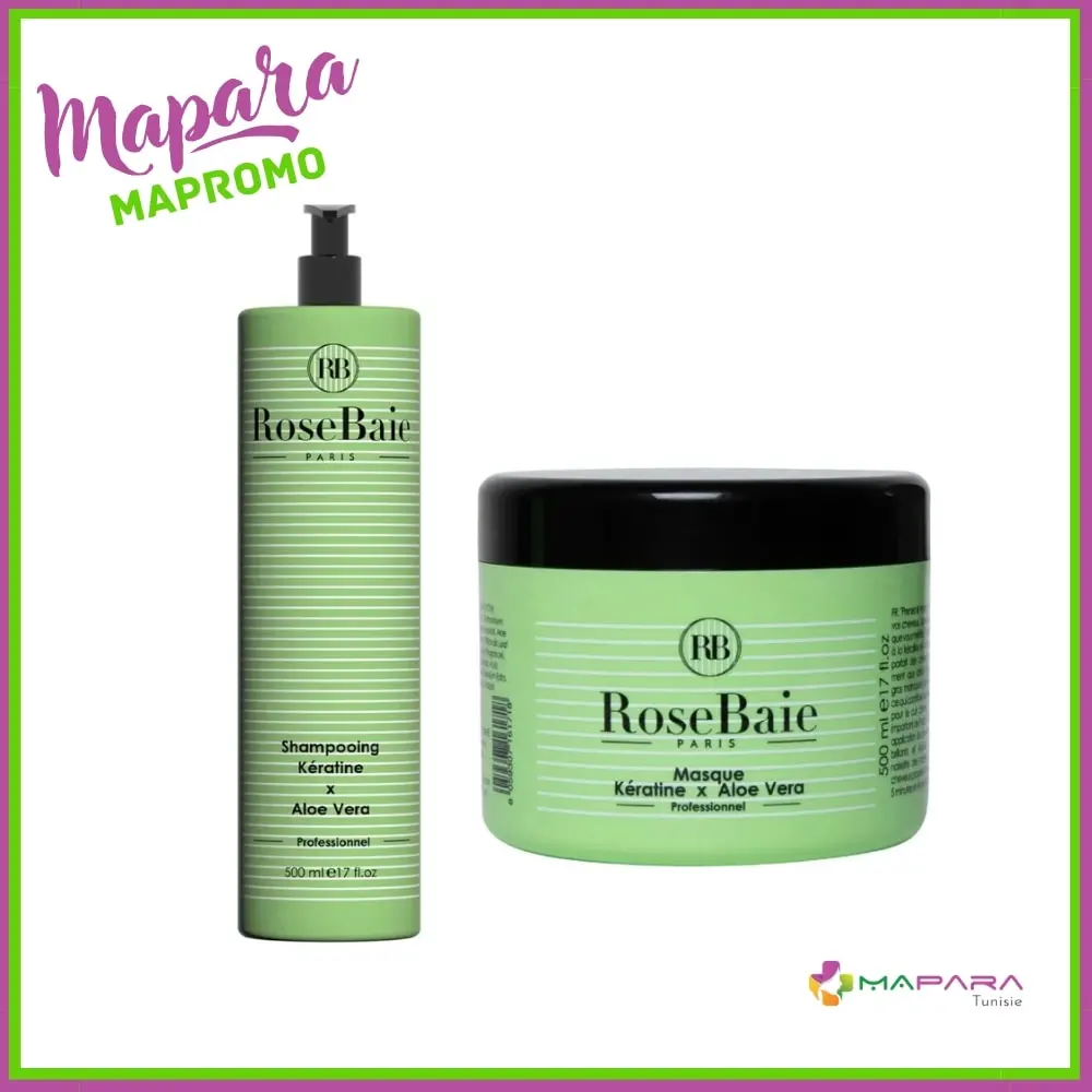 Rosebaie Duo Aloe Vera Masque Et Shampoing