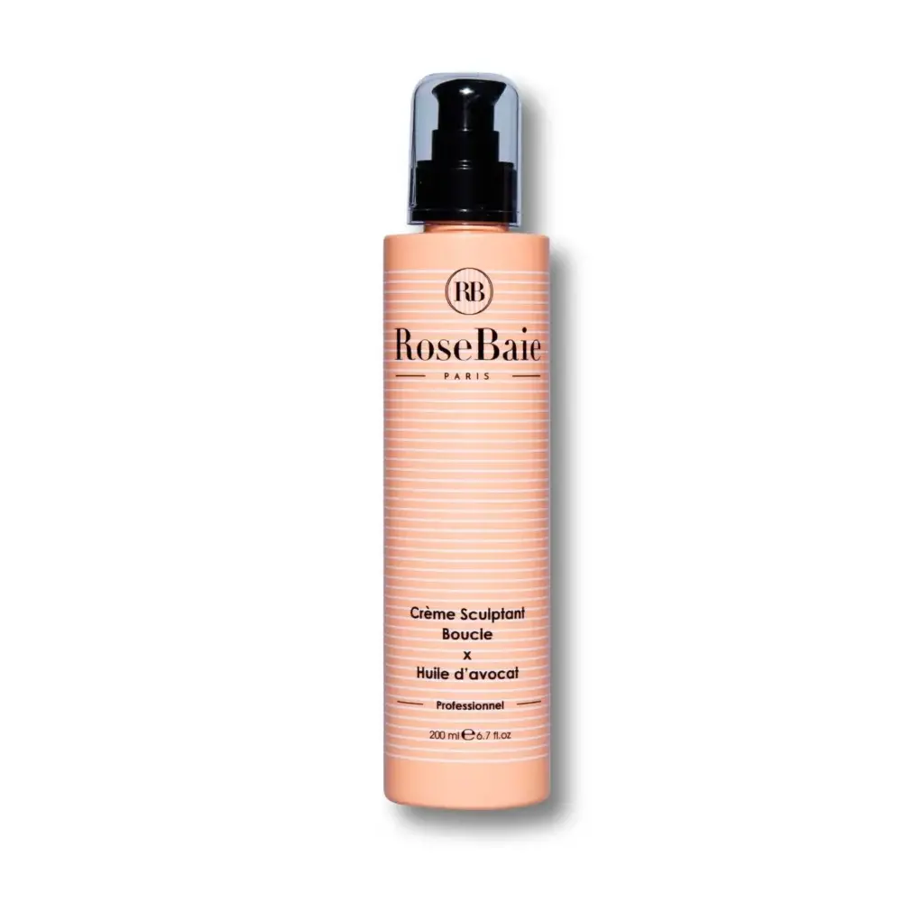 Rosebaie Crème Hydratante Cheveux Bouclés X Huile D’avocat