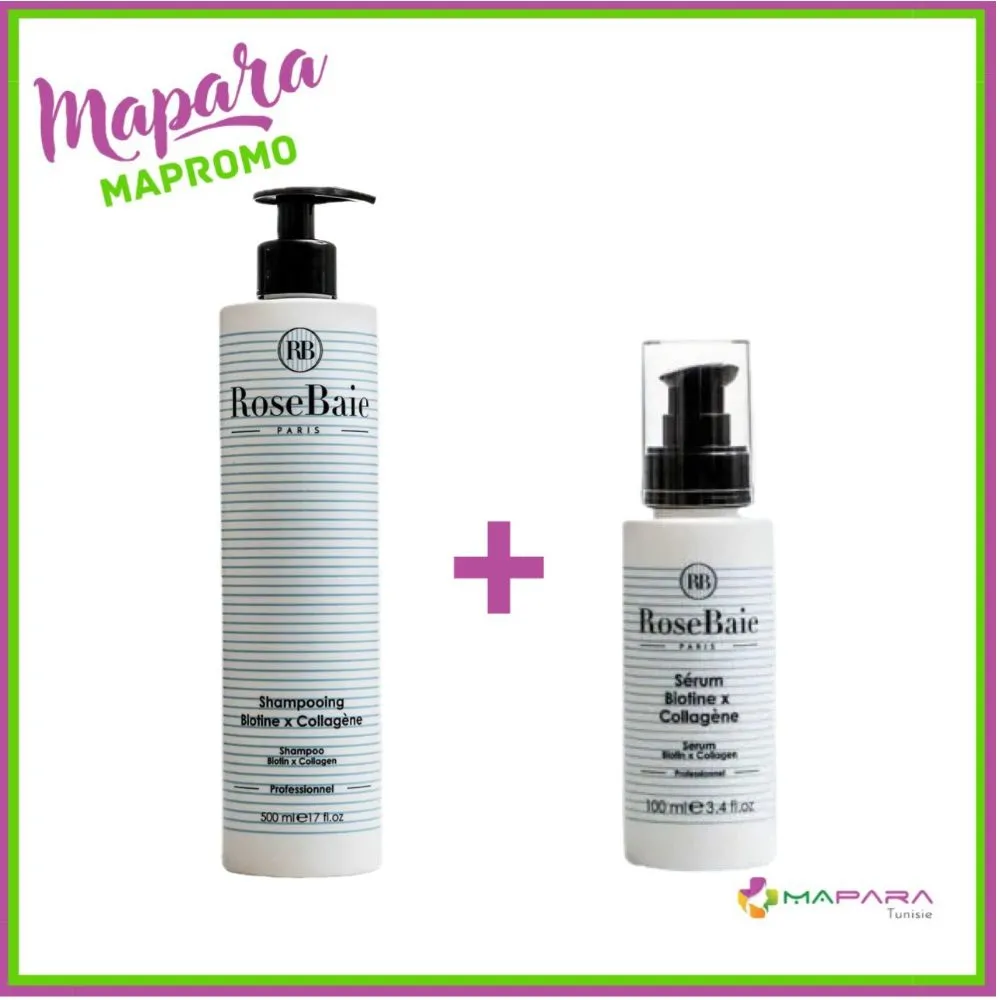 Rosebaie Duo Pousse Biotine Et Collagène