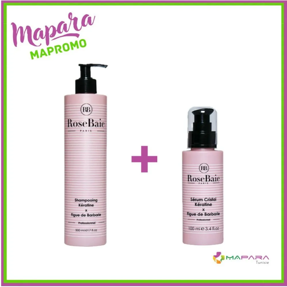 Rosebaie Duo Réparation Kératine Et Figue