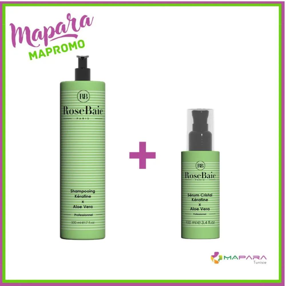 Rosebaie Duo Cheveux Aloe Et Kératine