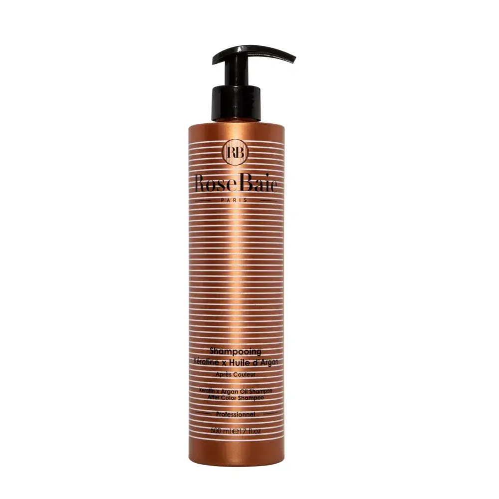 Rosebaie Shampoing Argan Post Coloration Anti-oxydant Et Protection 500ml