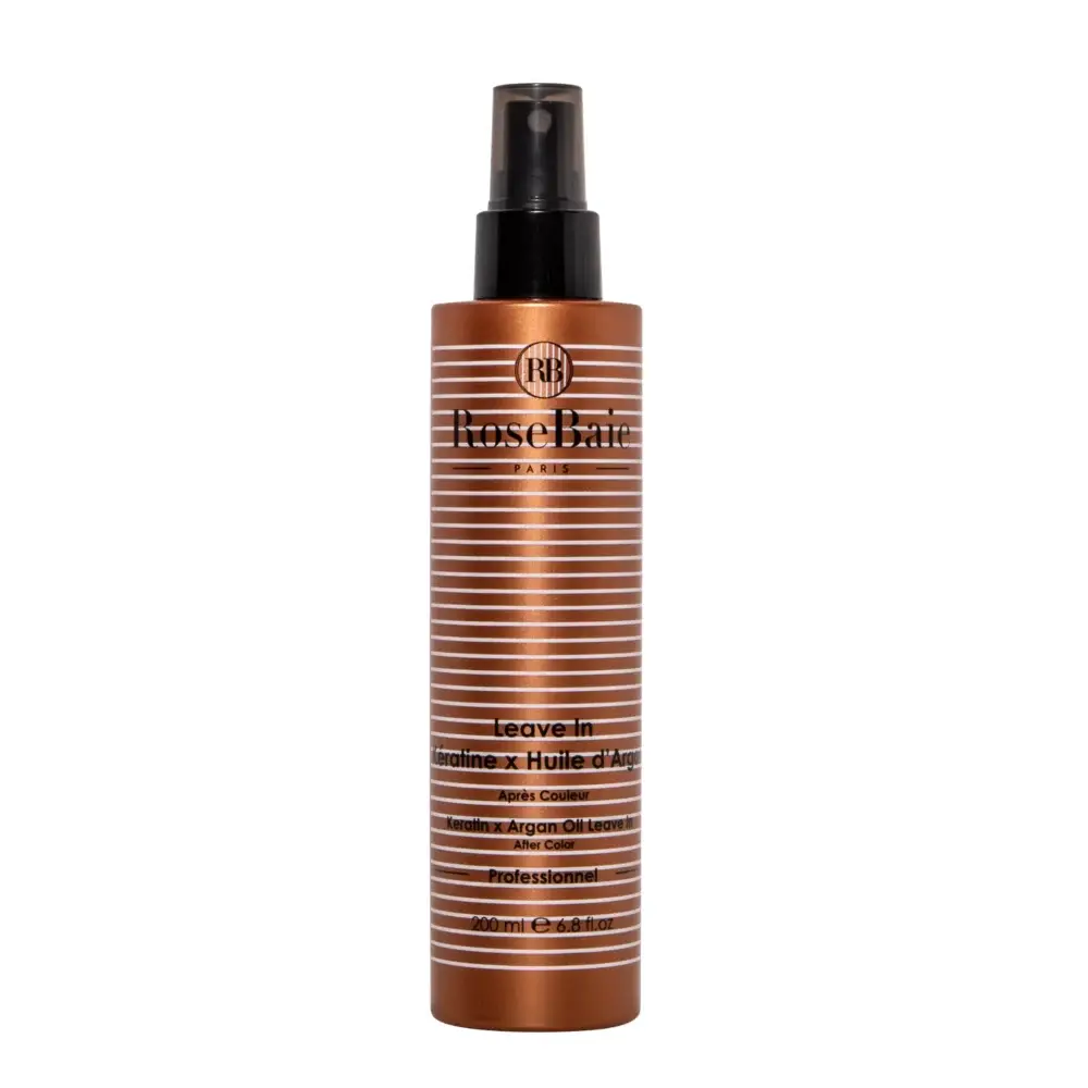 Rosebaie Leave-in Spray Argan Post-coloration Anti-oxydant Et Protection 200ml